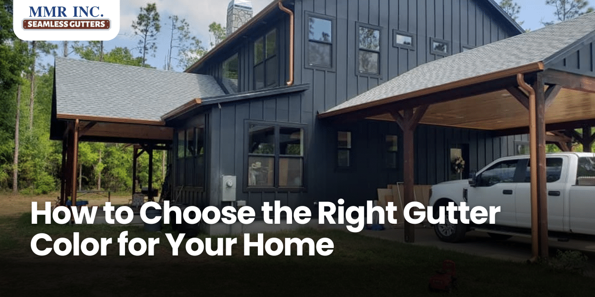 How to Choose the Right Gutter Color for Your Home
