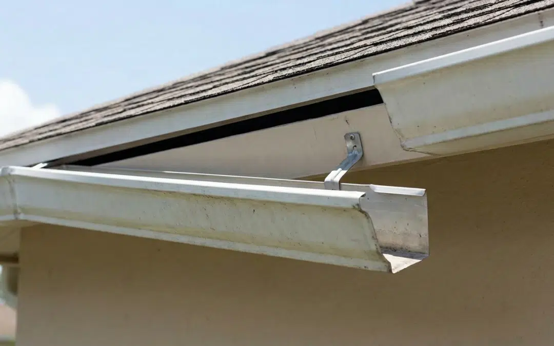 What Causes Gutters to Pull Away from the House?